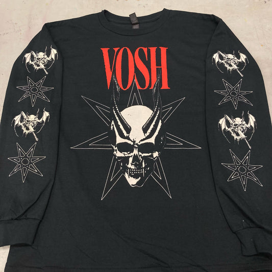 VOSH "Skull Horns" Long Sleeve Shirt